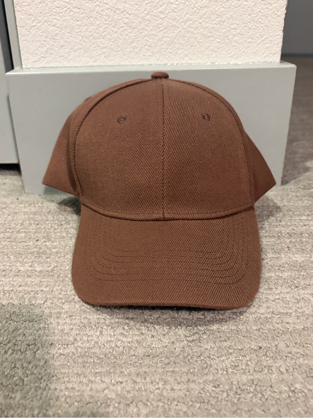 Classic Brown Baseball Cap